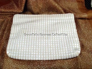 Hong Kong Vintage White Plastic Flexible Mesh Convertible Bag Purse - Picture 1 of 4