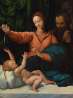 La Sainte Famille | Raphaël | 1510 Renaissance bébé Jésus Evangile impression biblique