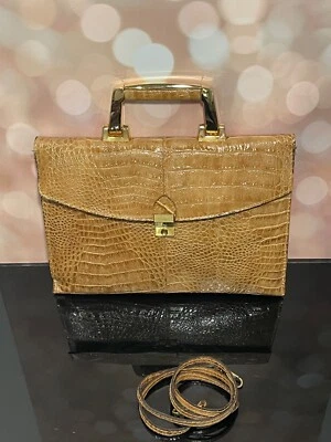 Amelia Berko vintage Leather Handbag made in Italy - Image 1 of 4