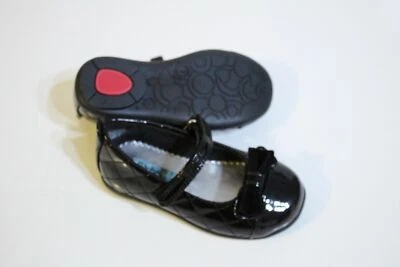 Zapatos de vestir Rachel negros para niña talla 7 charol Mary Jane Foto 1 de 3