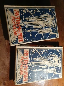 2 Libri Astronomia Popular Del 1901 - Foto 1 di 5