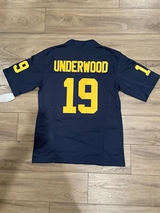Michigan Bryce Underwood FUSE Stitched Jersey - Picture 1 of 2