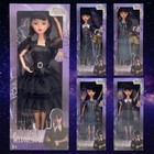 Wednesday Doll Black Horror Movie Series The Addams Family Doll Toys Gifts NEW