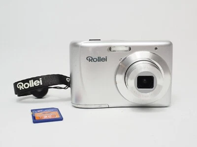Rollei Digitalkamera Compactline 415 Silber 14 MP Kamera, teildefekt - Bild 1 von 4