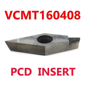 1 Stück VCMT VCGT 160408 PCD Bunteisen Aluminium, Kupfer Schneiden Hartmetall Einsätze - Bild 1 von 4