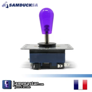 Joystick Crown / Samducksa CWL-303MJ-DX-ST35 Crazy Dongpal - Violet - Purple - Imagen 1 de 2