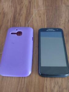 ALCATEL ONETOUCH Evolve 2 4037T 4GB Negro T-Mobile Smartphone W / CASE -SIN CARGADOR