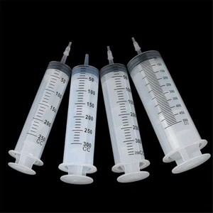 250~500ml Syringes Disposable Nutrient Sterile Large Hydroponics Feeding Syringe - Picture 1 of 11