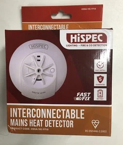 Hispec Netz-Hitzemelder - Fast Fix Basis mit 10 Jahren Lithium kostenloser Versand - Bild 1 von 4