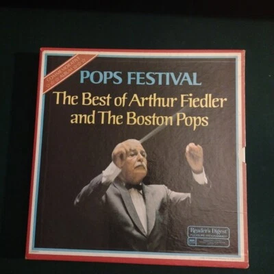 Pops Festival The Best of Arthur Fiedler & The Boston Pops 10 LP Vinyl Box Set - Image 1 of 4