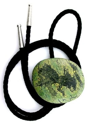 CORBATA BOLO PIEDRA PRECIOSA PIEDRA PRECIOSA CABUJÓN TURQUESA VERDE 161 QUILATES EBS2196 Foto 1 de 2