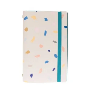 Undated Week-to-View Personal Dayplanner - Soft Cover Fashion - Brush Strokes (P - Picture 1 of 6