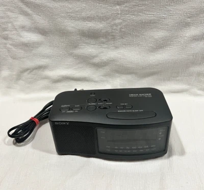 SONY DREAM MACHINE Clock Radio AM/FM Digital ICF-C740 Dual Alarm Power Cord - Image 1 of 4