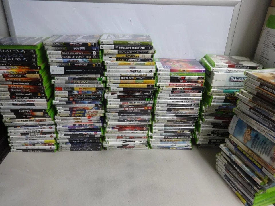 Huge Variety # 6 SELECTION XBOX 360 VIDEO GAMES YOU CHOOSE FROM DROP DOWN - Image 1 of 1