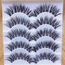5Pairs Natural Long Volume Handmade False Eyelashes Lashes Extension Makeup Tool