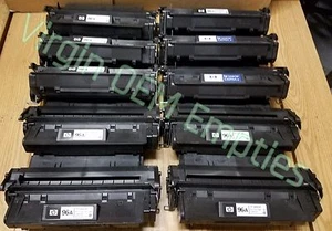 20 oryginalnych pustych kaset z tonerem laserowym HP 96A DARMOWA WYSYŁKA C4096A - Zdjęcie 1 z 1