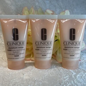 3x Clinique Moisture Surge 100H Auto Replenishing Hydrator 1oz/ 30ml Tube = 3oz - Picture 1 of 1