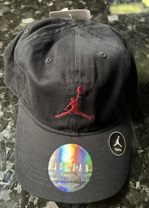 Gorra Air Jordan JUVENTUD Correa Ajustable Niños Niños Jumpman Negra Nueva con Etiquetas - Imagen 1 de 8