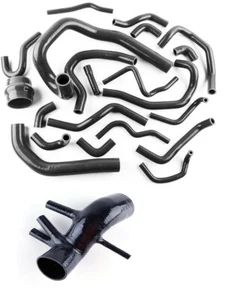 Radiator Induction Intake Silicone Hose For Toyota Supra MK3 MA70 7MGE 7MGTE 3.0 - Picture 1 of 7