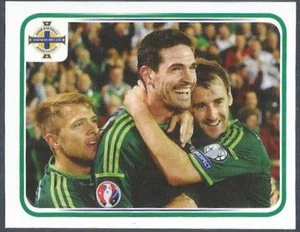 PANINI NORTHERN IRELAND STICKER COLLECTION 2016- #105-KYLE LAFFERTY IN ACTION - Picture 1 of 1