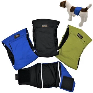 LEAK PROOF Male Dog Diapers Belly Band Wrap Washable XS, S, M, L, XL - Picture 1 of 6