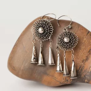 3 Pairs Wholesale ETHNIC TRIBAL MIAO HANDMADE EARRINGS / JE262 - Picture 1 of 4