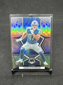 2022 Mosaic Football Aidan Hutchinson RC Silver #287 - Picture 1 of 2