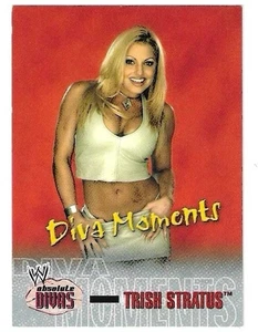 2002 FLEER WWF ABSOLUTE DIVAS TRISH STRATUS DIVA MOMENTS #72 - Picture 1 of 2