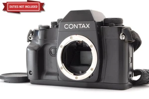 [COMO NUEVA] Cámara fotográfica Contax RX SLR 35 mm cuerpo de montaje CY negro de JAPÓN - Imagen 1 de 24