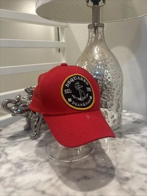 Dsquared 2 Y2K Dean & Dan Anchor Nacido en Canadá Diseñador Camionero Snapback Sombrero Foto 1 de 4