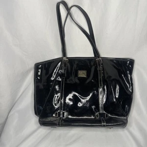 Dooney & Bourke Patent Leather Large Tote Bag – Stylish & Elegant - Bild 1 von 6