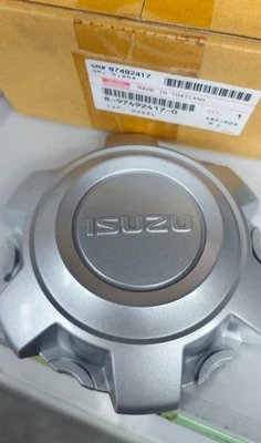 ISUZU DMAX GENUINE COVER CAP WHEEL SILVER GRAY 2020-24 D-MAX PICK-UP - Imagem 1 de 4
