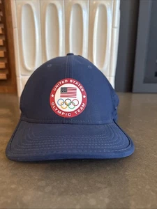 Nike United States Olympic Team USA Red White Blue Classic99 Cap Hat DriFit OSFM - Picture 1 of 7