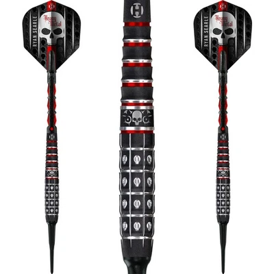 HARROWS DARTS LTD Harrows Soft Darts Heavy Metal Series 3 Ryan Searle 90% Tungsten Softtip Darts🥇