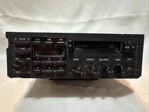 Ford Lincoln Mercury 1990-1996 OEM AM/FM cassette radio de fábrica e7zf-19b151-ca - Imagen 1 de 9