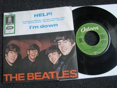 The Beatles-Help 7" Vinyl-1965 Germany-Odeon Records-O 23023 - Bild 1 von 2