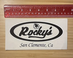 Vintage Rocky’s Surf and Sport LG Sticker Surf, Skateboarding, Surfing - Picture 1 of 5