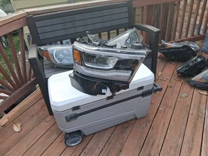 👍2019-2020-2021-2022 RAM 1500 LED HEADLIGHT RIGHT W/ CONTROL MODULE OEM💯 - Picture 1 of 22