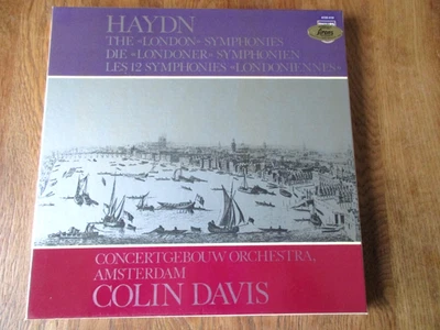 Haydn - 12 London Symphonies / RCO / Davis / Philips 6725 010 Ed1 6LP 1982 NM/NM - Image 1 of 4