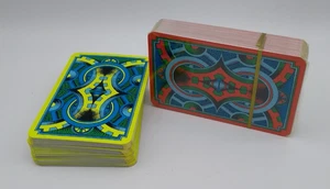 Pont. A. Mousson S.A Kartenspiel Goldrand 54 Blatt+2 (2 Packung) France - Bild 1 von 14