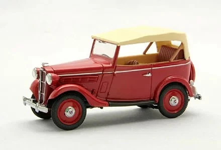 EBBRO 1/43 Datsun 17 Phaeton 1938 Red Vintage JDM Classic Diecast 44353 - Immagine 1 di 1