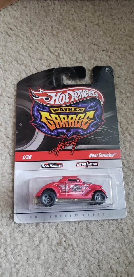 Hot Wheels Larry's Garage (2009) Red Pass'n Gasser Real Riders Toy Car 16/39 - Image 1 of 3