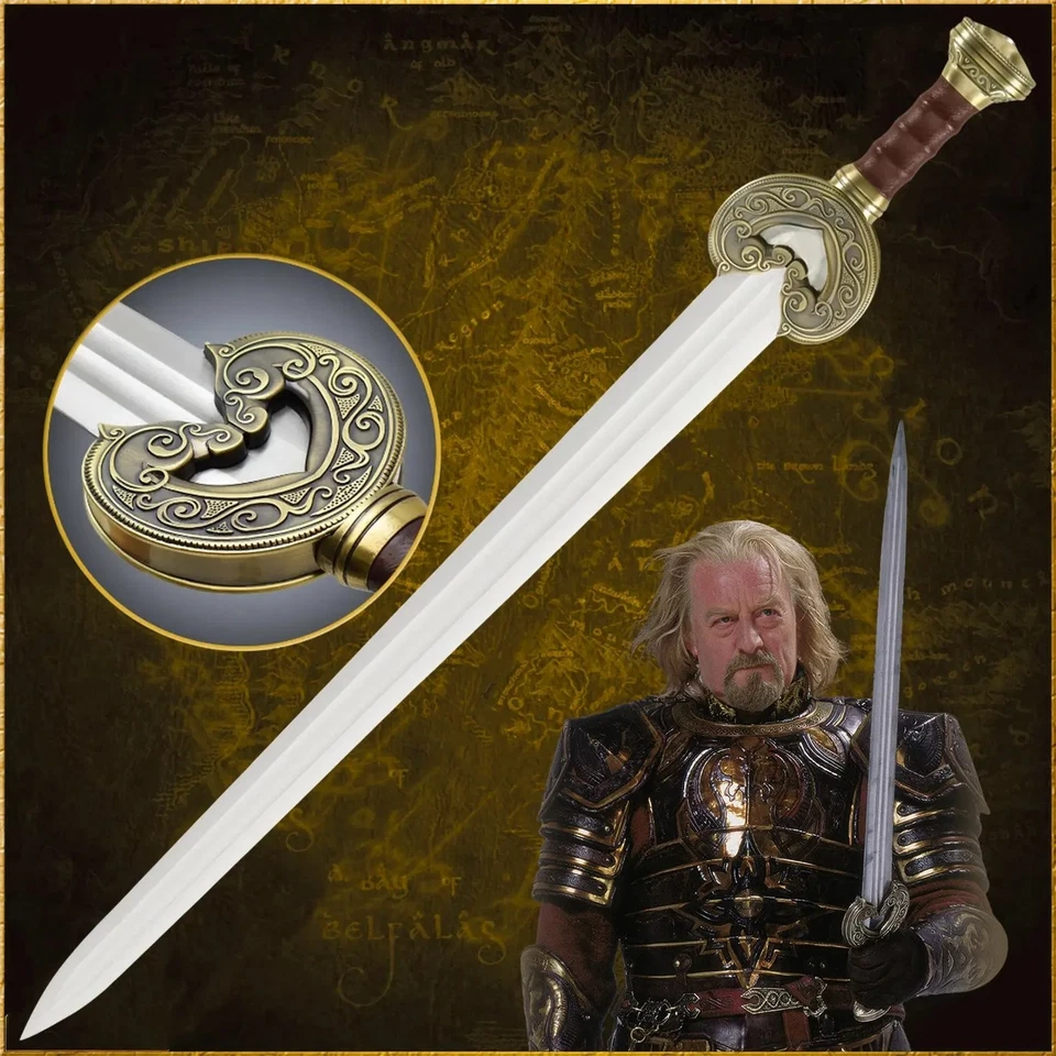 Herugrim Sword Replica | King Théoden’s Sword | Handmade LOTR Collectible - Image 1 of 4