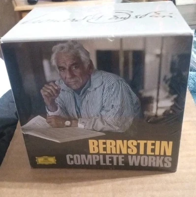 LEONARD BERNSTEIN Complete Works 26 CDs 3 DVDs Box Set NEW SEALED RARE OOP HTF Foto 1 de 4