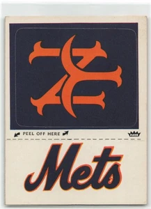 1979 Fleer Hochglanz Sitckers New York Mets Monogramm #NNO E5 Puzzle - Bild 1 von 2