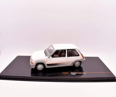 Modellino auto scala 1:43 Renault 5 GT Turbo bianco IXO diecast modellismo RARE - Immagine 1 di 4
