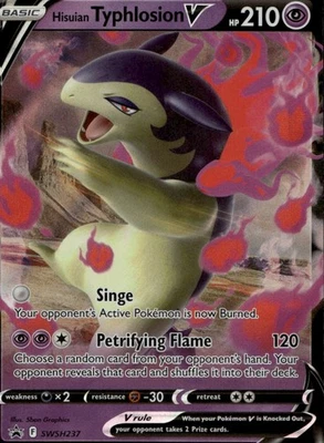 Hisuian Typhlosion V Promo SWSH: Sword & Shield Promo Cards SWSH237 NM - Image 1 of 2