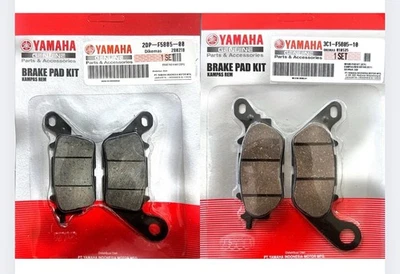 Genuine Yamaha Nmax Front + Rear Brake Pads Fits 2015-2025  - Image 1 of 3