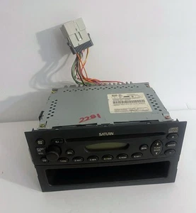 Saturn AM-FM Radio Stereo CD Player 21025330 with pocket & harness Untested - Bild 1 von 7