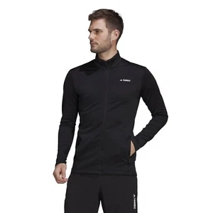 Chaqueta polar Adidas TERREX para hombre Multi Primegreen cremallera completa exterior PVP £64,99 - Imagen 1 de 8